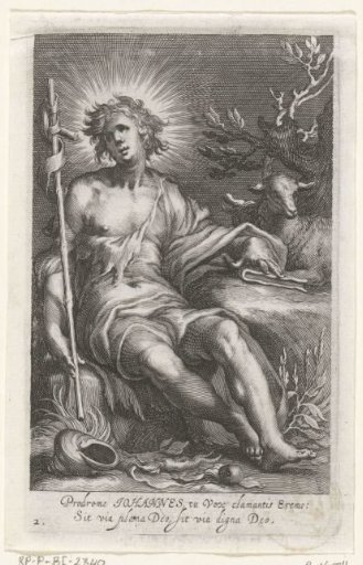 Saint John the Baptist as a hermit
