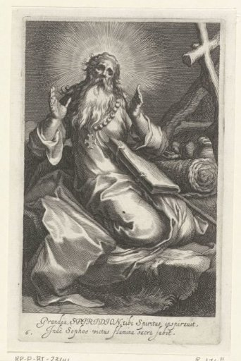 Saint Spiridon of Cyprus as a hermit