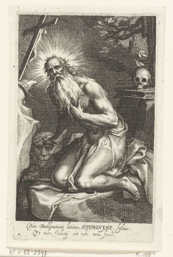 Saint Jerome of Bethlehem as a hermit