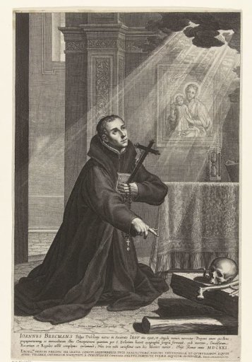 Portrait of Jesuit Johannes (Jan) Berchmans