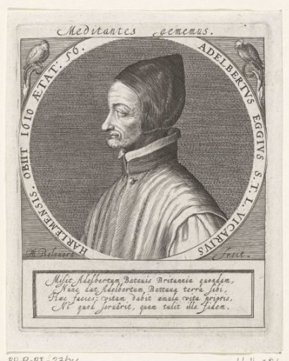 Portrait of Vicar Adelbertus Eggius