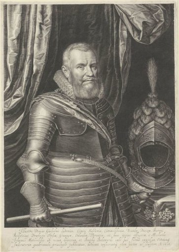 Portrait of Willem Lodewijk, Count of Nassau-Dillenburg
