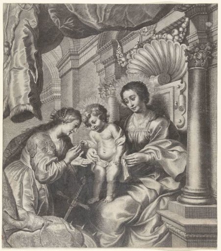 The Mystic Marriage of Saint Catherine