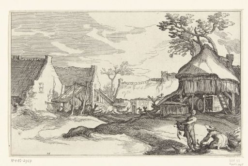 Farmhouse with courtyard