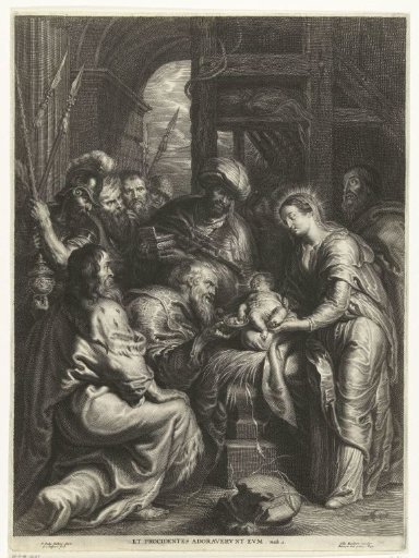 The Adoration of the Christ Child by the Three Kings