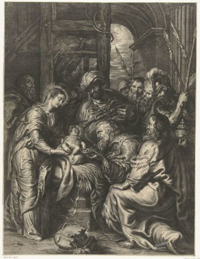 The Adoration of the Christ Child by the Three Kings