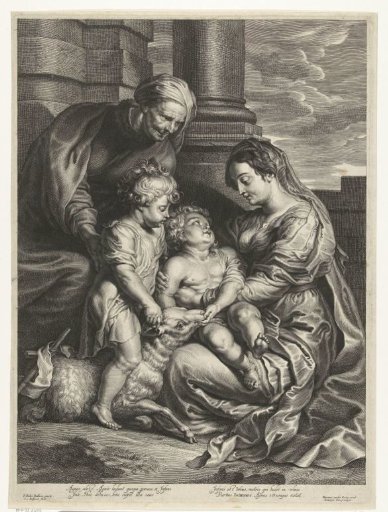 Mary with Child and Saint Anne and Saint John