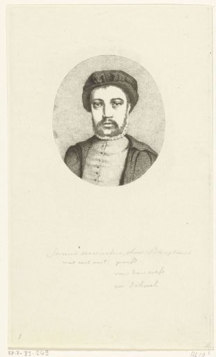 Portrait of Janus Secundus