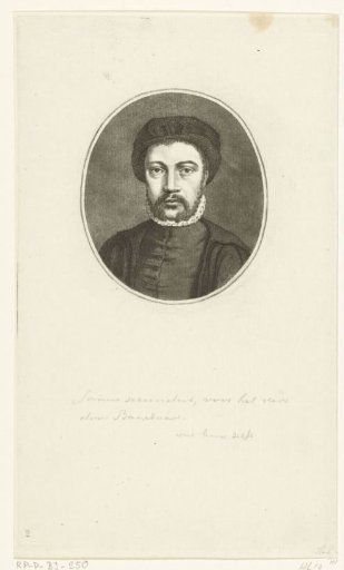 Portrait of Janus Secundus