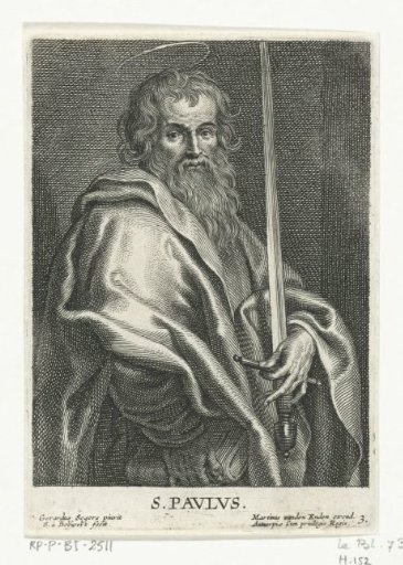 Saint Paul with a sword