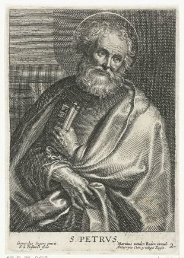 Saint Peter with keys