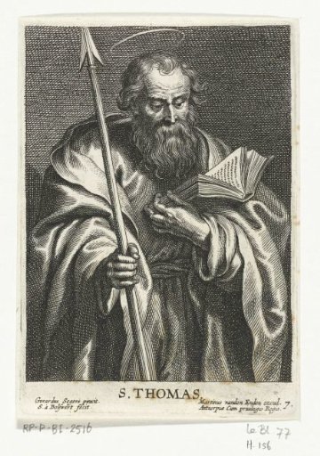 Saint Thomas with a spear