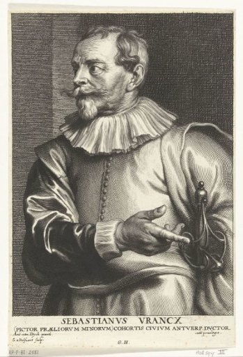 Portrait of painter Sebastiaan Vrancx