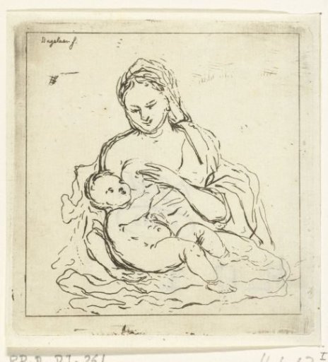 The Virgin Nursing the Christ Child