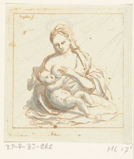 The Virgin Nursing the Christ Child