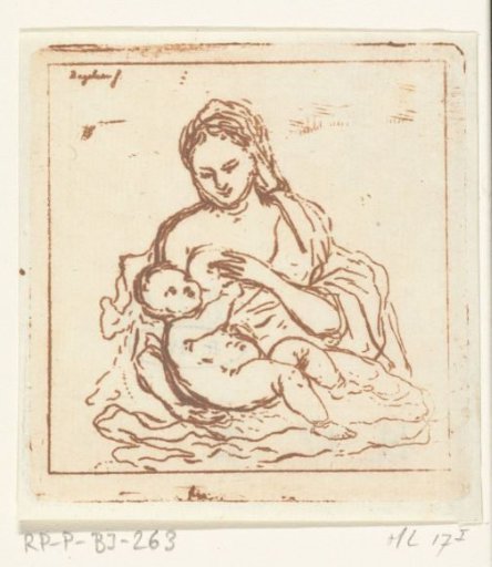 The Virgin Nursing the Christ Child