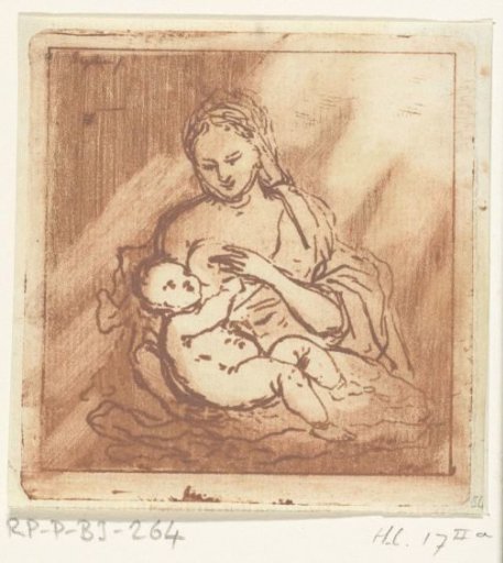 The Virgin Nursing the Christ Child