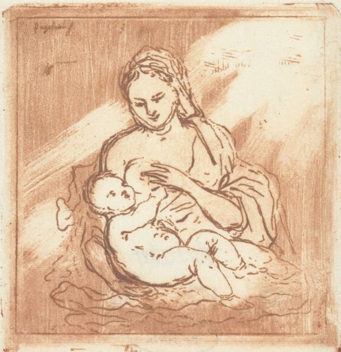The Virgin Nursing the Christ Child