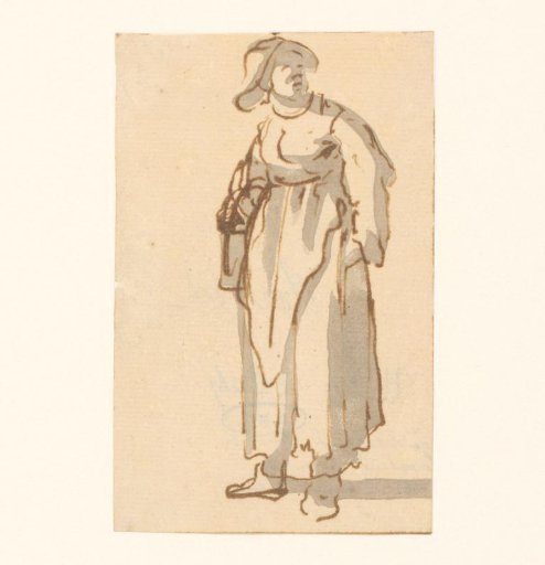 Standing Peasant Woman