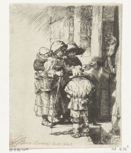 Beggar's family