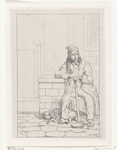 Beggar with a Dog