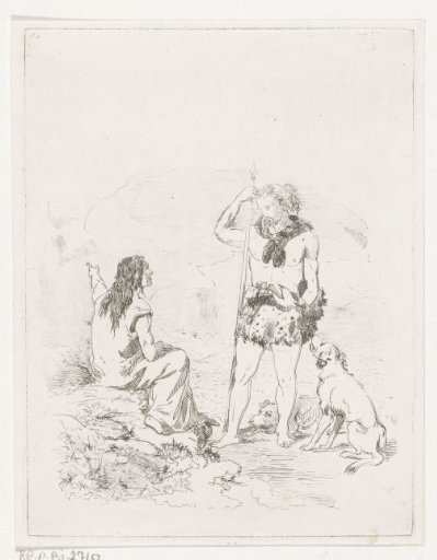 Aeddon speaks with a shepherdess