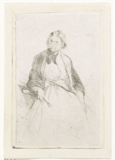 Seated Woman with a Riding Whip