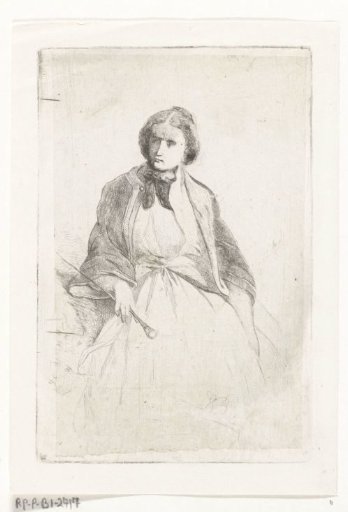 Seated Woman with a Riding Whip