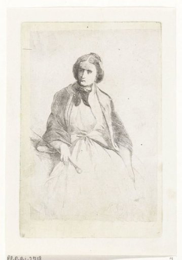 Seated Woman with a Riding Whip