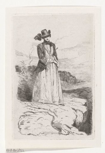 Standing Woman with a Riding Whip