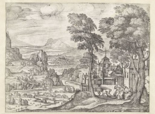 Abraham Washes the Feet of the Three Angels