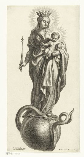 Mary with Child removes the sin of the world