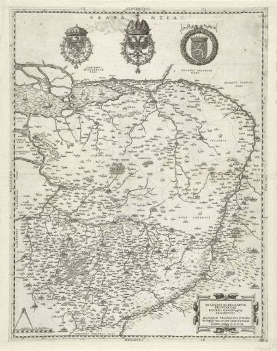 Map of Brabant