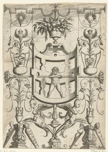 Three candelabra
