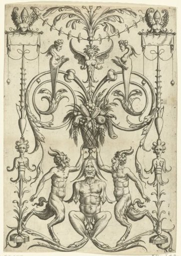 Crouching armless satyr