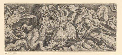 Frieze with the Triumph of Neptune, middle part