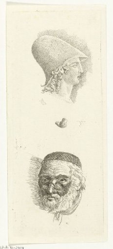 Study sheet with two heads