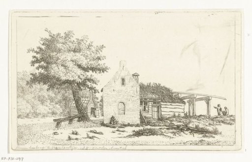 Ruins of Tavern Het Molentje on the Amstel