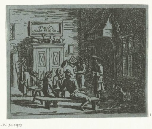 Interior of an inn