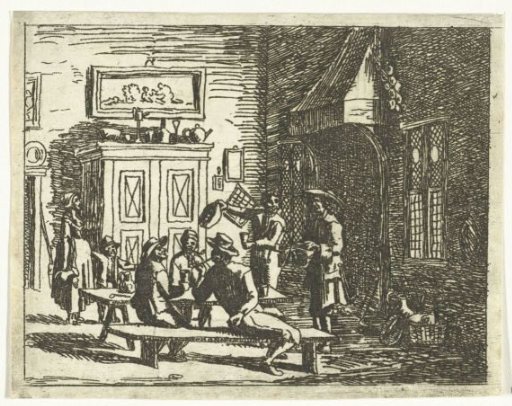 Interior of an inn
