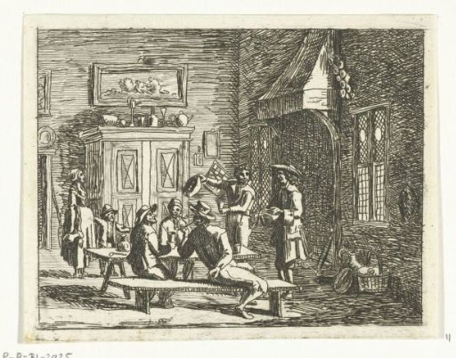 Interior of an inn