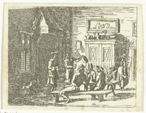 Interior of an inn