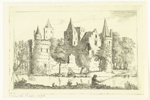 Ruins of Castle de Haar at Haarzuilens