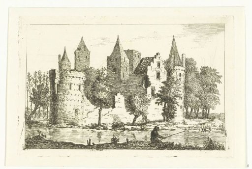 Ruins of Castle de Haar at Haarzuilens