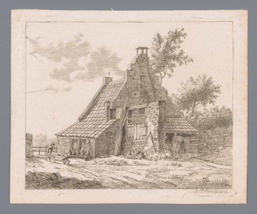 Ruin of the house Snaatburg at Maarssen