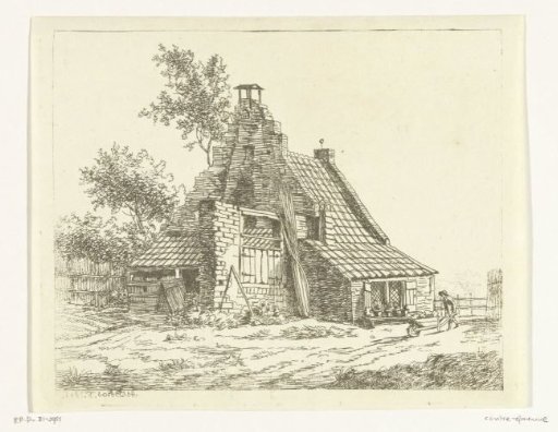 Ruin of the house Snaatburg at Maarssen