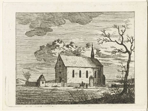 View of a chapel at Zellingen on the Main
