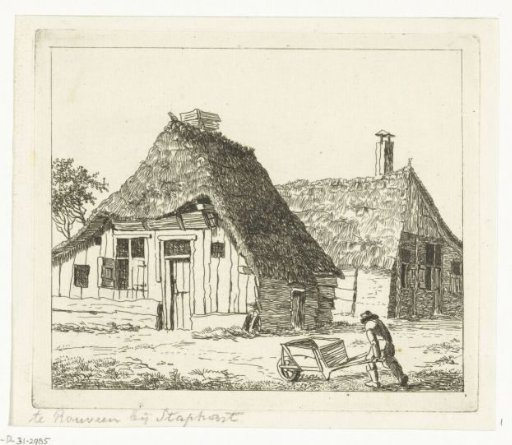 Farmhouses in Rouveen near Staphorst