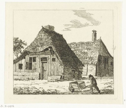 Farmhouses in Rouveen near Staphorst