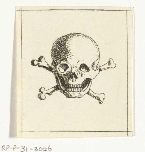 Skull with crossed bones